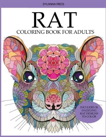 Rat Coloring Book for Adults: Includes 30 Dazzling Rat Designs to Color