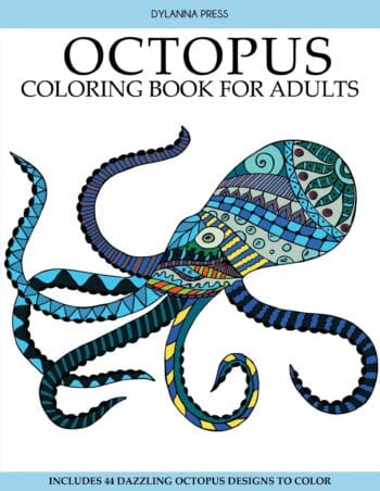 Octopus Coloring Book for Adults