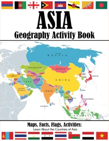 Asia Geography Activity Book