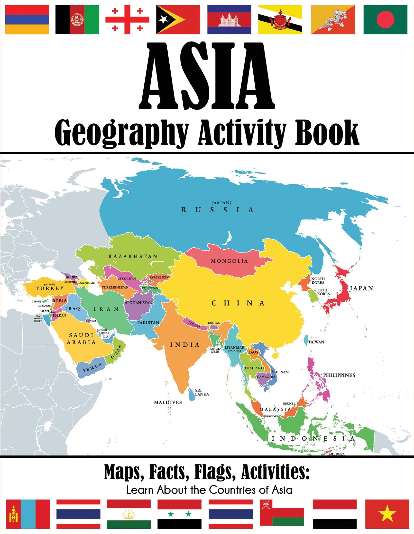 Asia Geography Activity Book