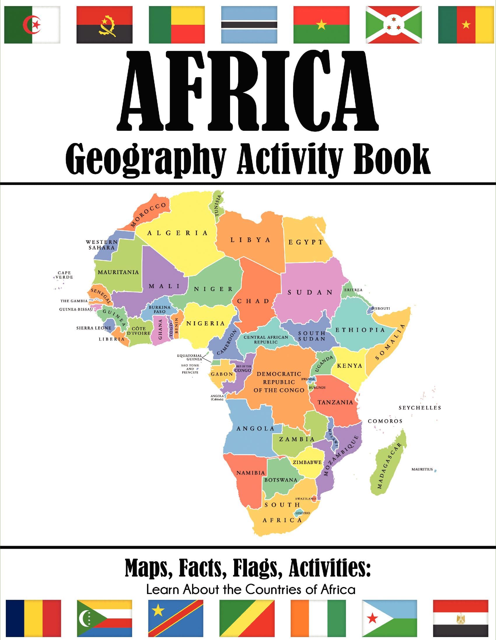 Africa Geography Activity Book