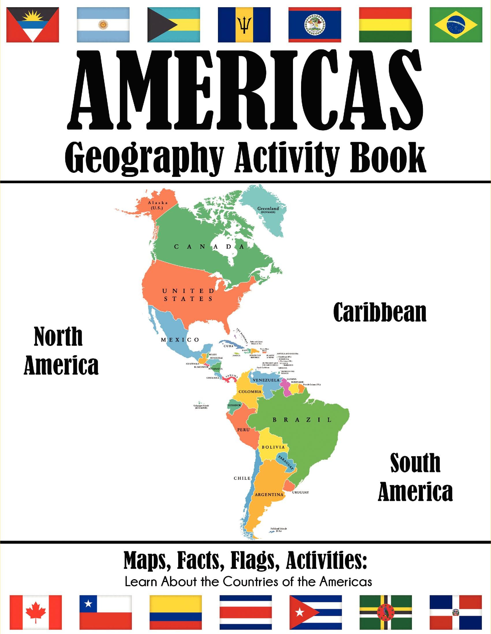 Americas Geography Activity Book