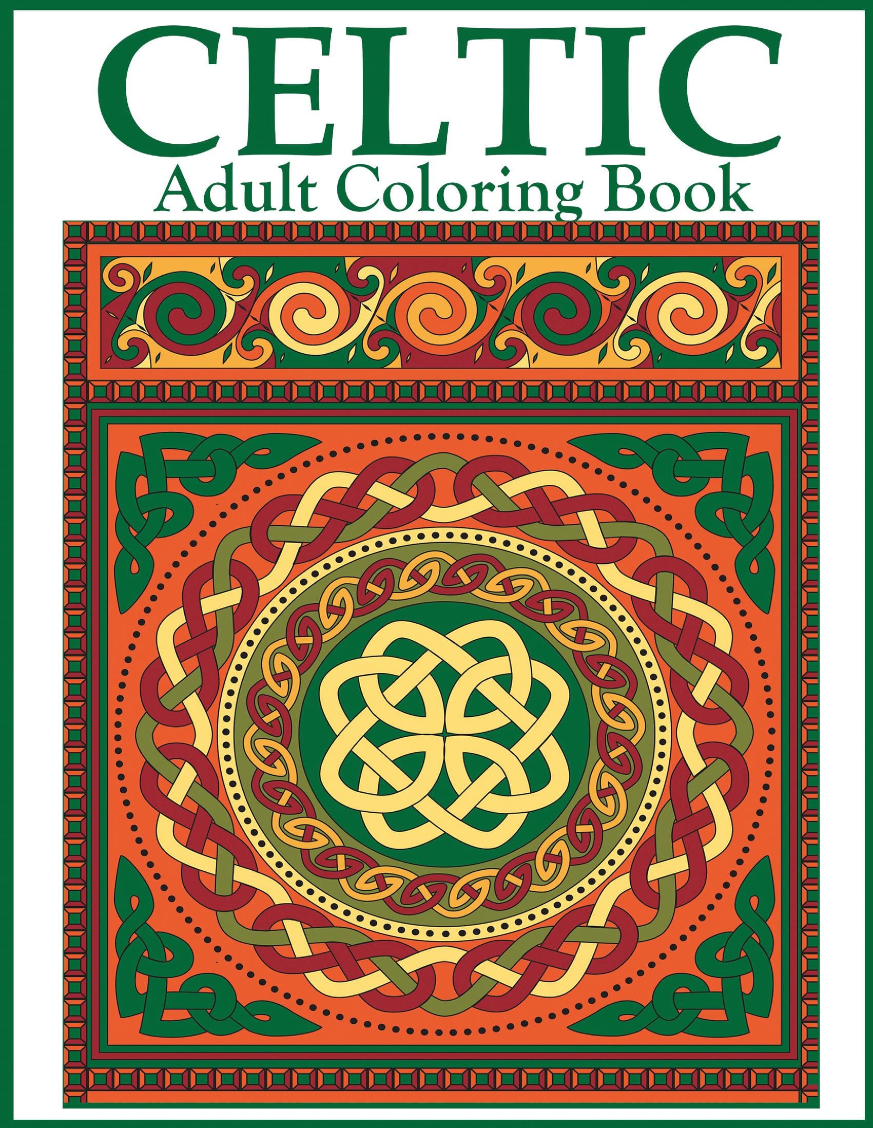 Celtic Adult Coloring Book