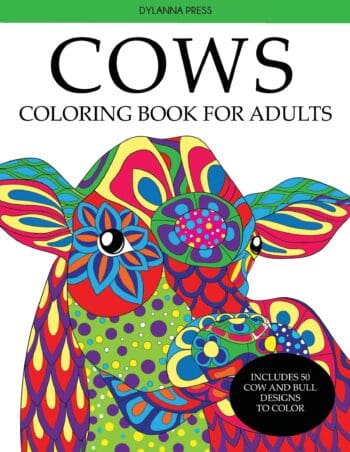 Cows Coloring Book for Adults