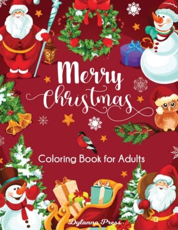 Merry Christmas Coloring Book for Adults: Beautiful Holiday Designs