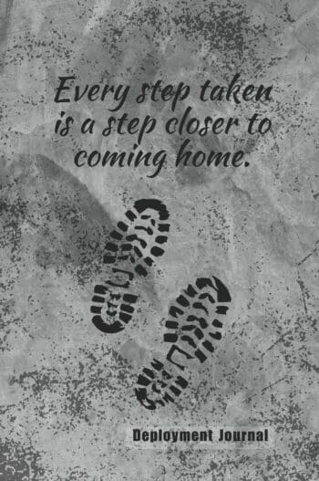 Deployment Journal, Personal Diary for Military Soldiers Service, Experience, and Reflection, Includes Writing Prompts