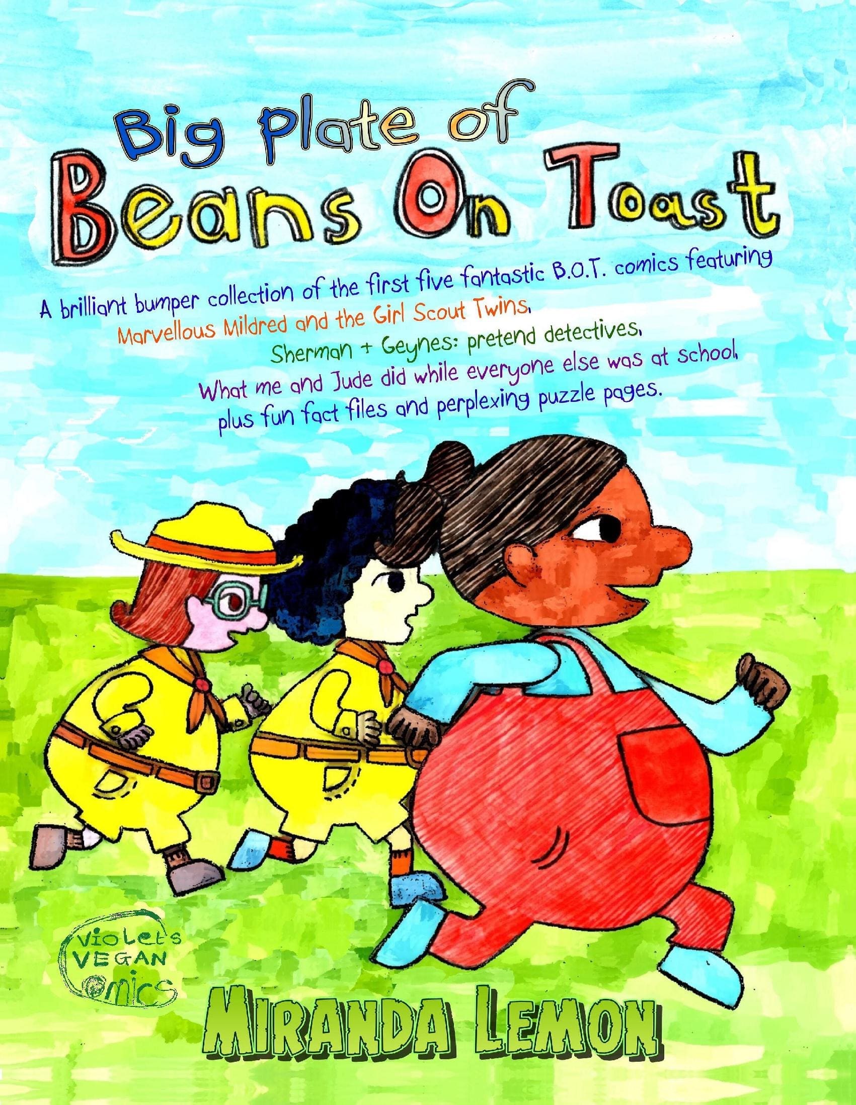 Big Plate of Beans on Toast