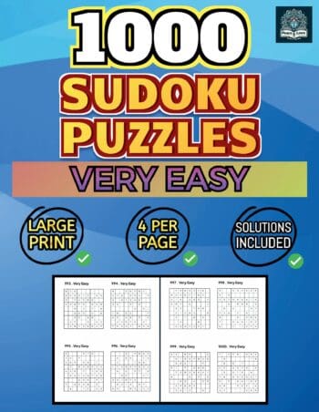 1000 VERY EASY Sudoku Puzzles