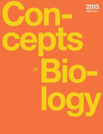 Concepts of Biology (hardcover, full color)
