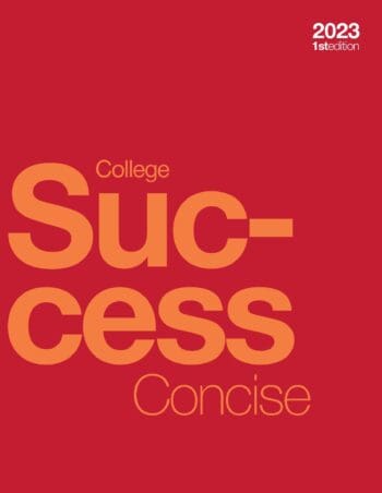 College Success Concise (hardcover, full color)