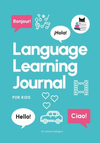 Language Learning Journal For Kids (Turquoise)