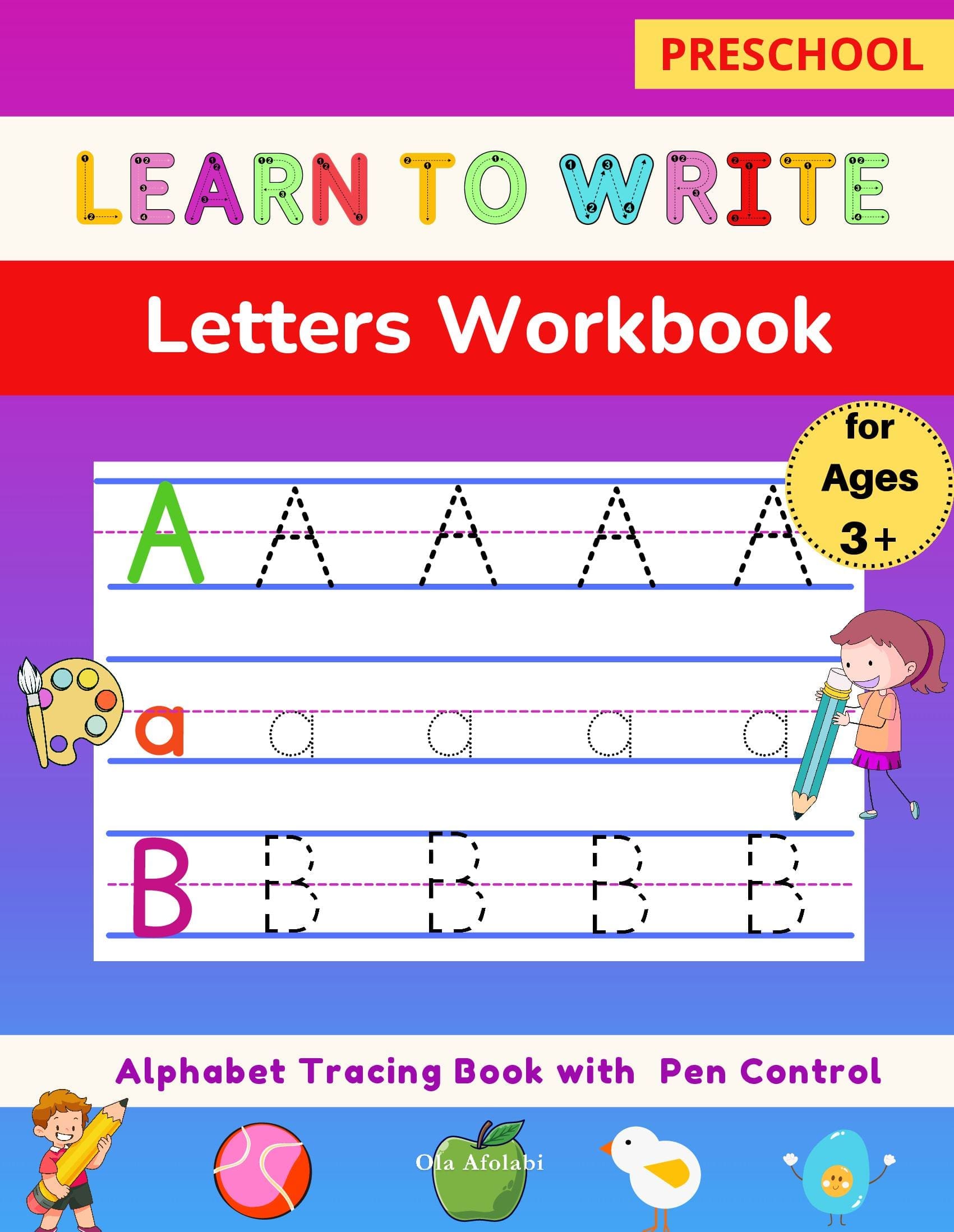 Learn to Write Letters Workbook