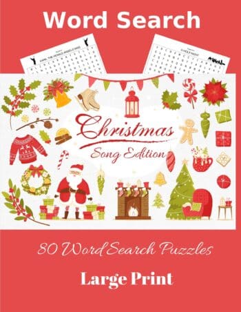 Word Search Christmas Song Edition
