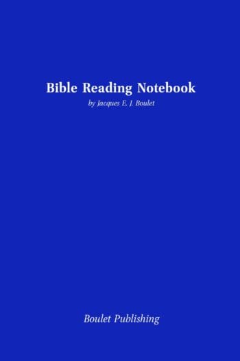 Bible Reading Notebook
