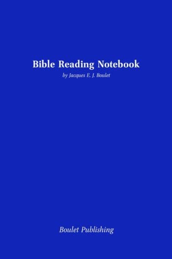 Bible Reading Notebook