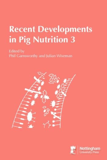 Recent Developments in Pig Nutrition 3