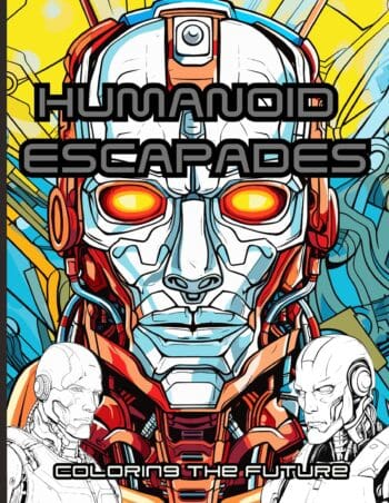 HUMANOID ESCAPADES COLORING BOOK