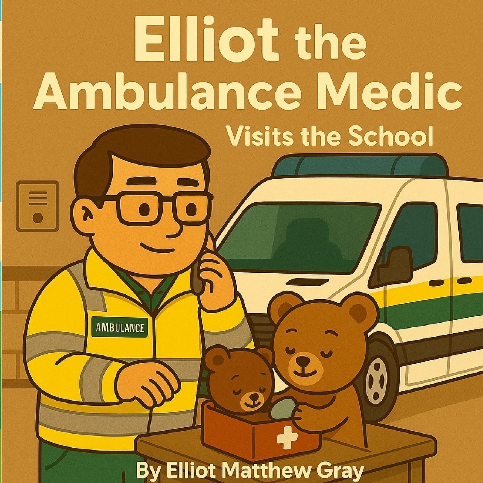 Elliot the Ambulance Medic Visits the School