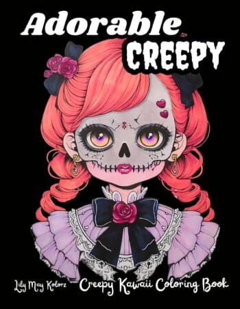 Adorable Creepy Coloring Book