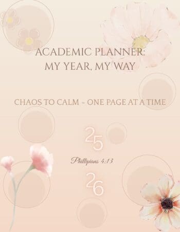 Academic Planner 2025-2026