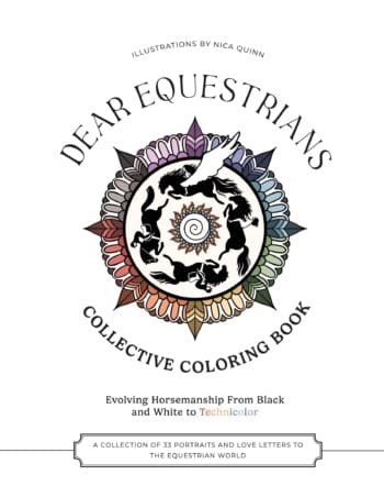 Dear Equestrians Collective Coloring Book