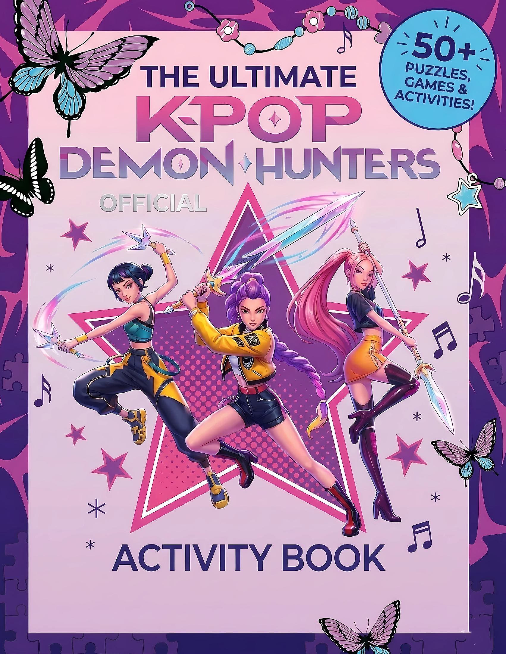 KPop Demon Hunters Activity Book for Teens & Adults
