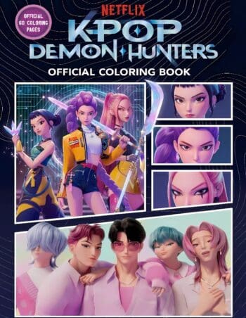 KPop Demon Hunters Coloring Book: Dark Fantasy K-Pop Idols, Demon Slayers, Anime Style Girl Warriors & K-Pop Monster Hunters Coloring Pages for Teens and Adults