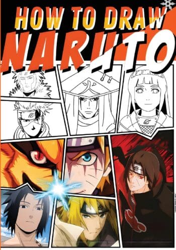 How to Draw Anime Characters Book For Kids & Fans of Naruto