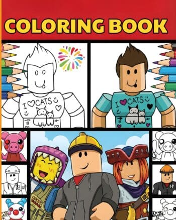 The Unofficial Roblox Coloring Book