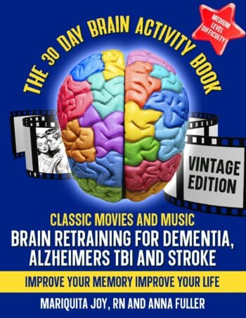 The 30 Day Brain Activity Book- Vintage Edition