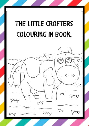 The little Crofters colouring in book