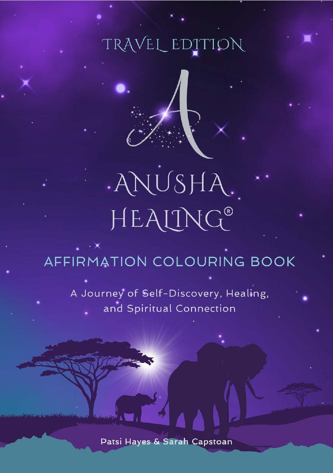 Anusha Healing® Affirmation Colouring Book – Compact Edition
