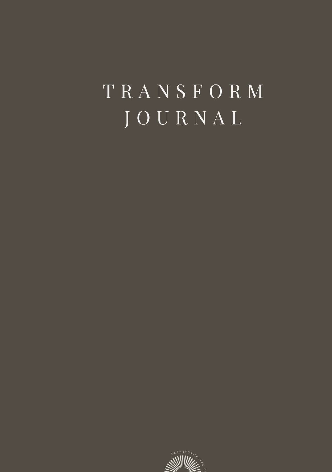 TRANSFORM JOURNAL BLUE