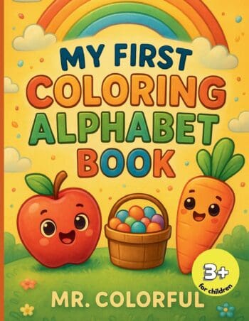 A to Z: My First Alphabet Coloring Book