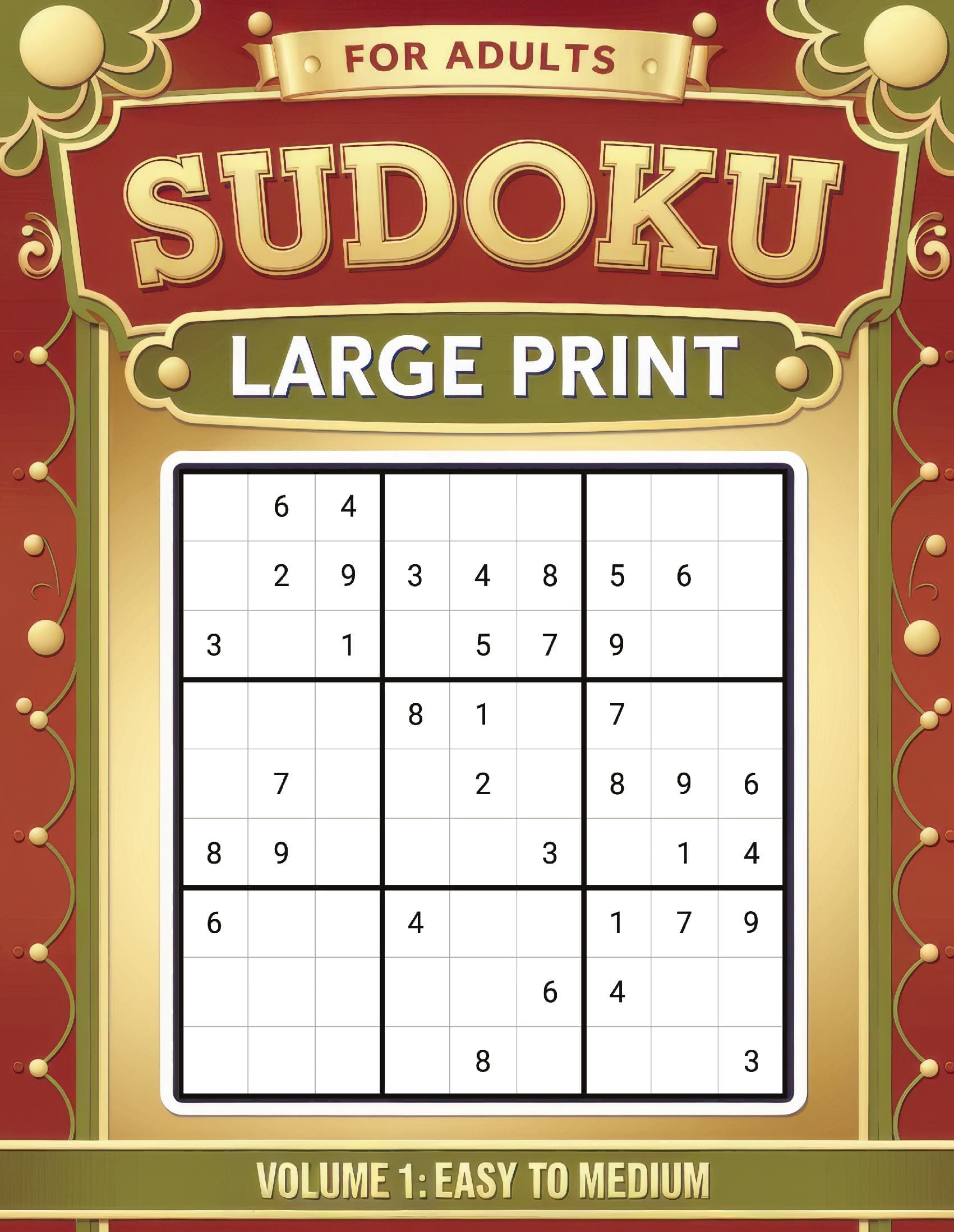 Sudoku for Adults Large Print VOL 1