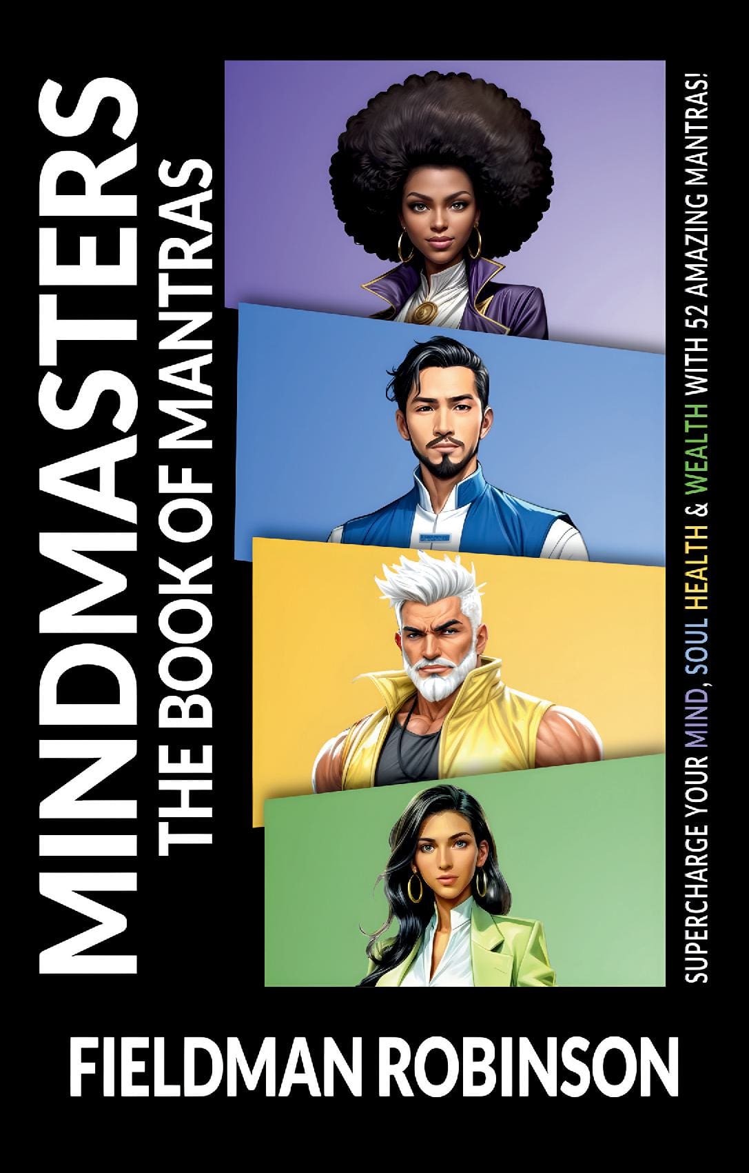 MINDMASTERS: The Book of Mantras - Supercharge Your Mind, Soul, Health & Wealth With 52 Amazing Mantras! (Premium Edition)