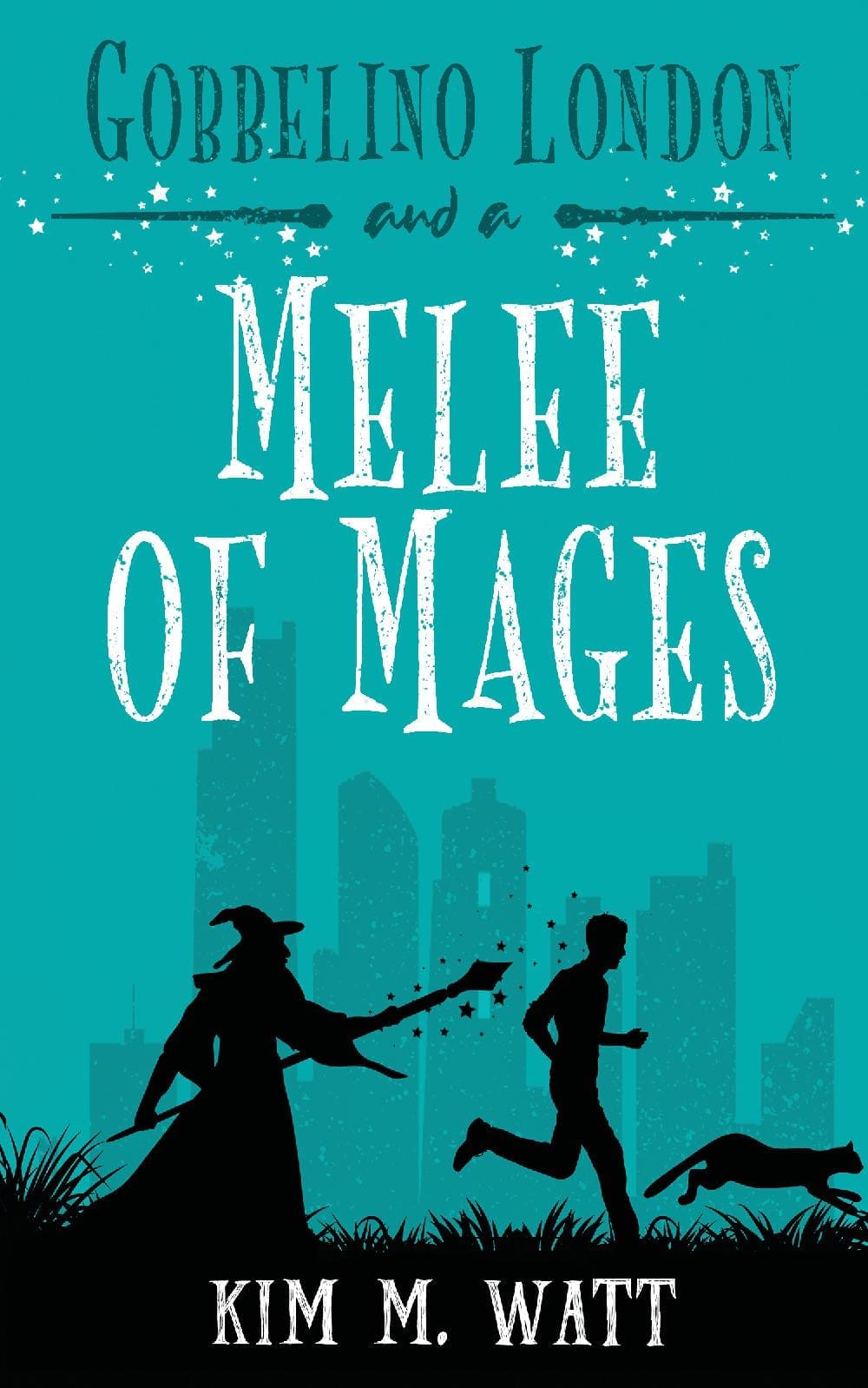 Gobbelino London & a Melee of Mages (Gobbelino London, PI Book 4): Cats, snark, & magical ne'er-do-wells - a complete funny, cozy urban fantasy series