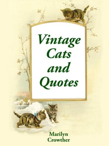 VIntage Cats and quotes