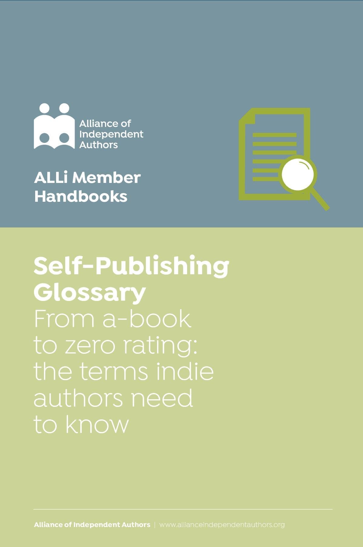 Self-Publishing Glossary