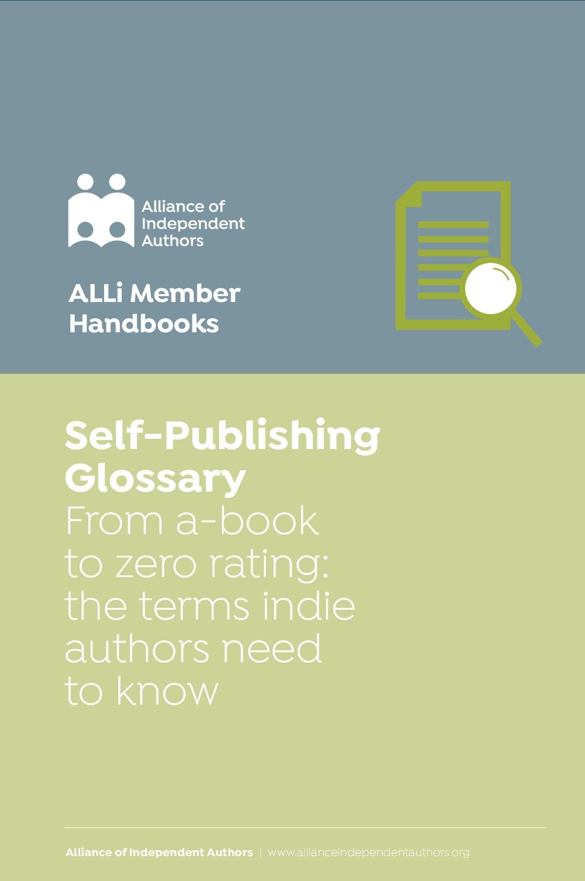 Self-Publishing Glossary