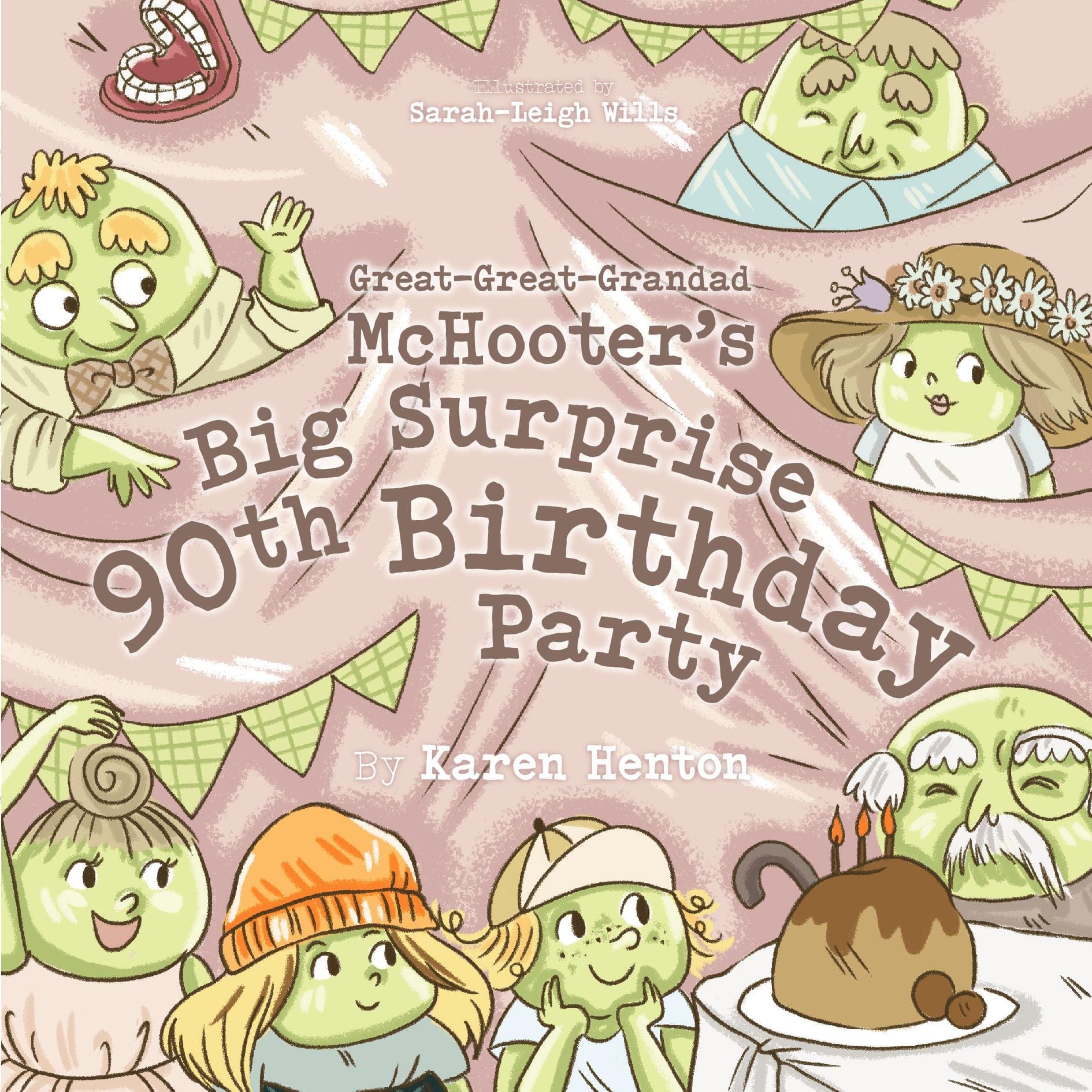 Great-Great-Grandad McHooter’s Big Surprise 90th Birthday Party