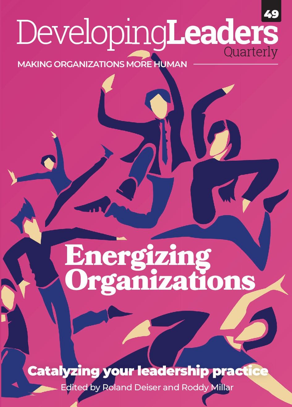 Organizing Energy - Developing Leaders Quarterly -issue 49