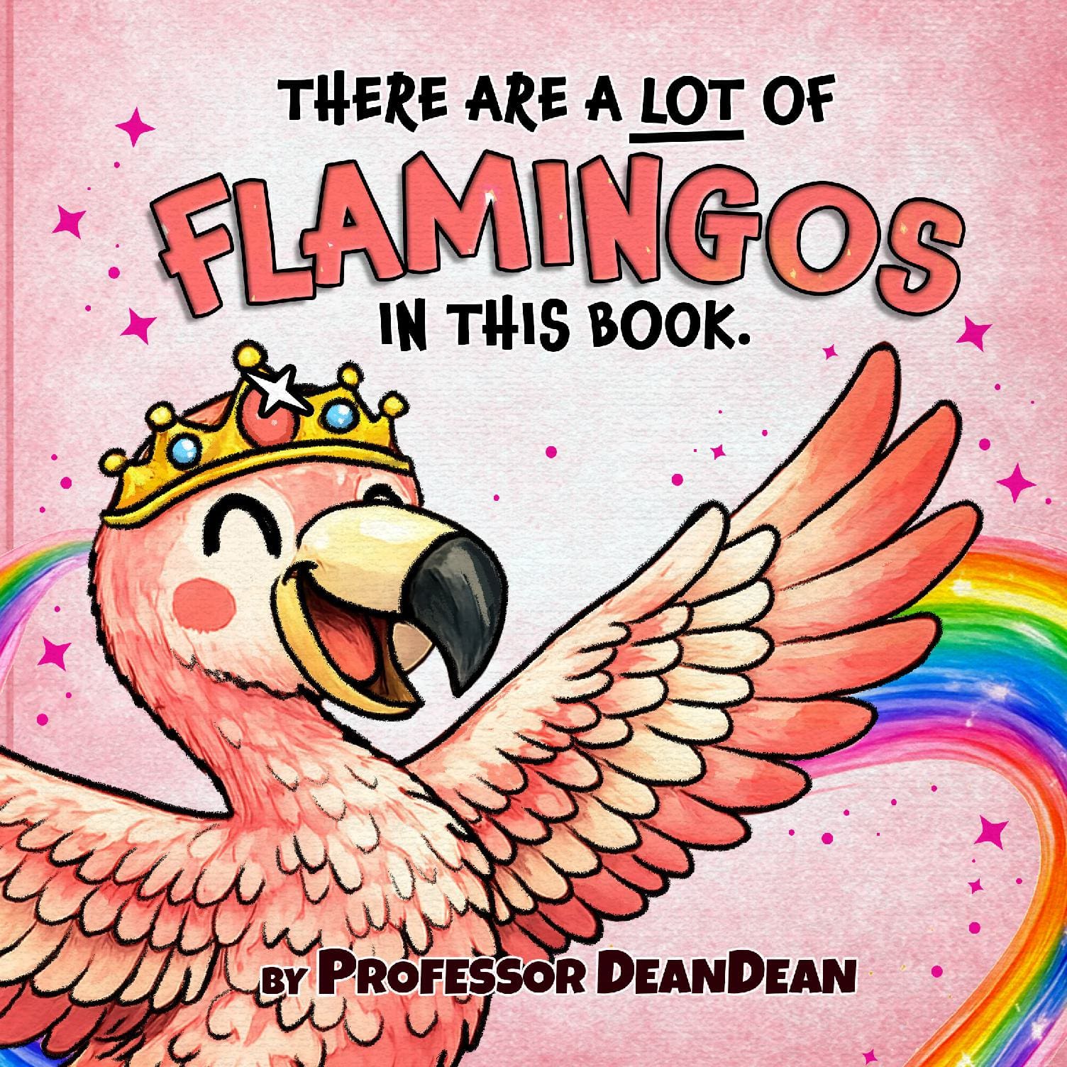 There Are a Lot of Flamingos in This Book