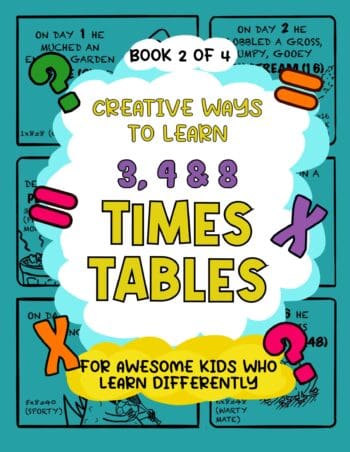 Creative Ways to Learn 3, 4 & 8 Times Tables