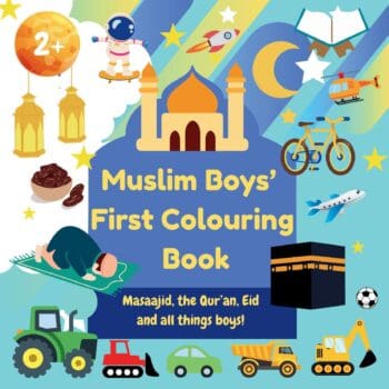 Muslim Boys’ First Colouring Book