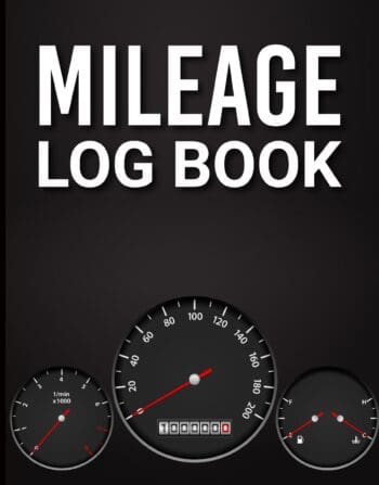 Mileage Log Book for Tax Deductions, Business, and Personal Use