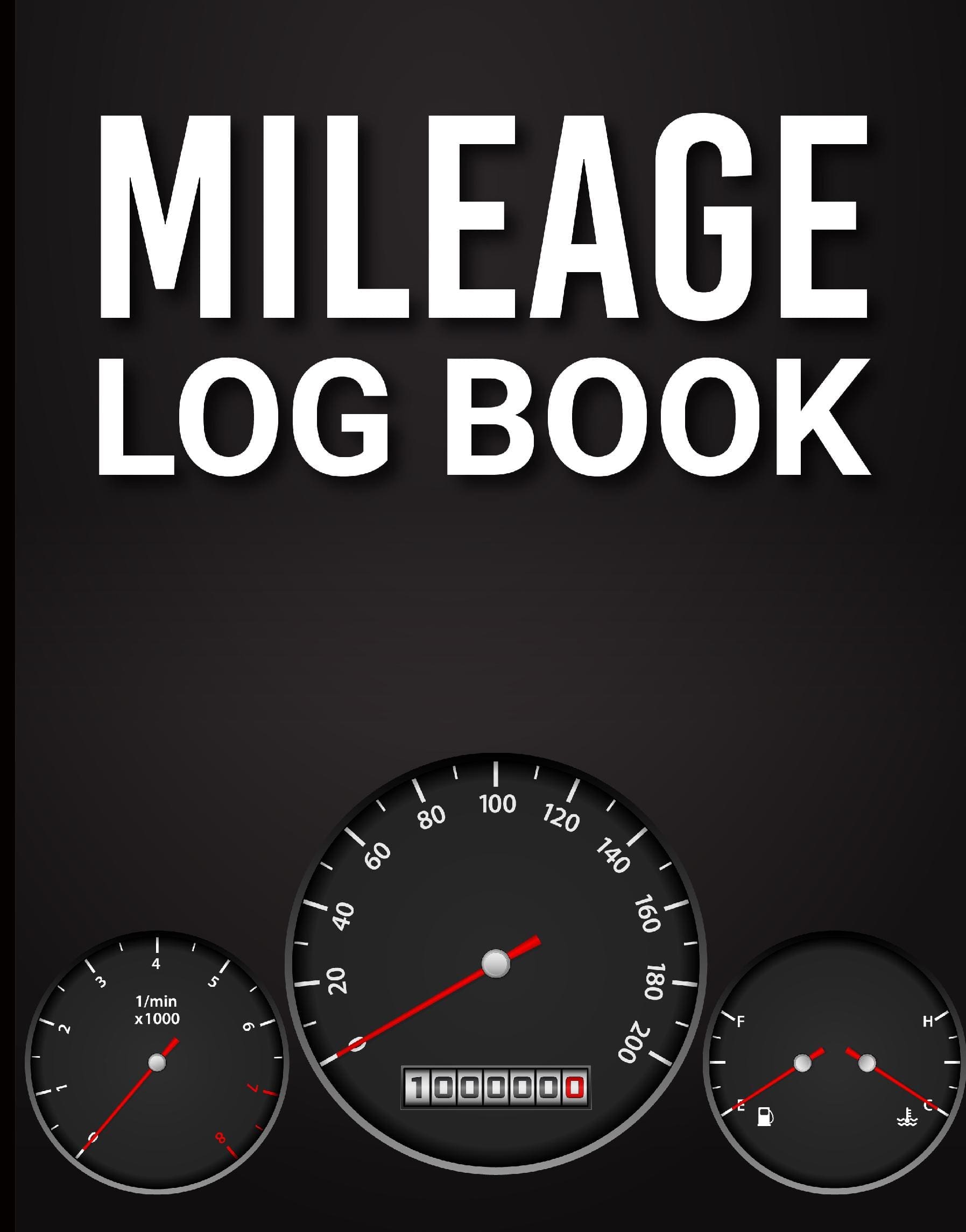 Mileage Log Book for Tax Deductions, Business, and Personal Use
