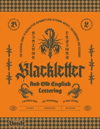 Blackletter and Old English Lettering Reference Book