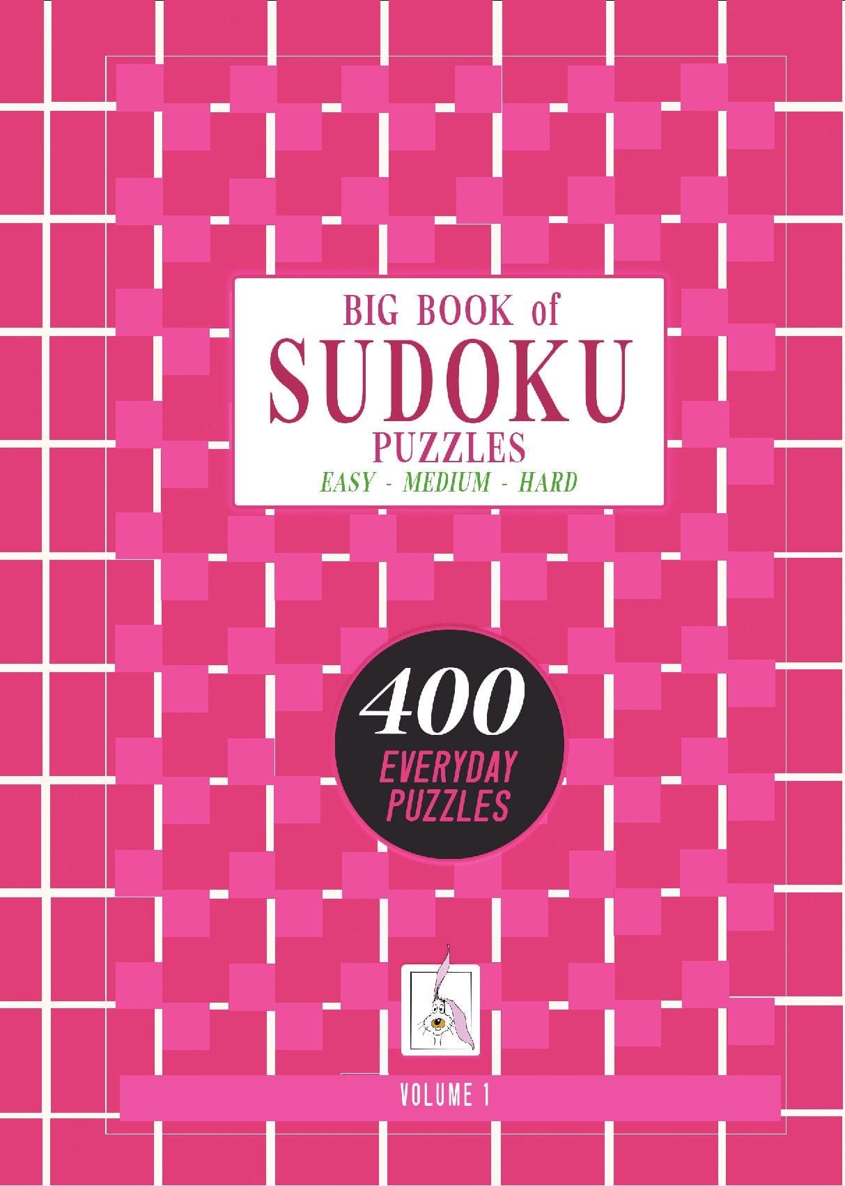 HARE BRAINERS Big Book of EVERYDAY Sudoku Puzzles
