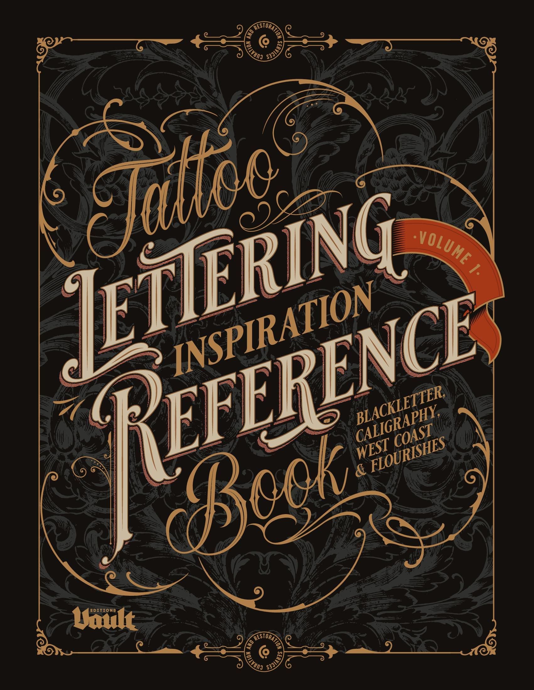 Tattoo Lettering Inspiration Reference Book